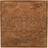 IH Design Colymone Carved Brown Wall Decor 40x40cm