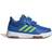 Adidas Kid's Tensaur Hook And Loop Shoes - Bright Royal/Lucid Lime/Royal Blue