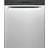 Whirlpool WUO3T141PX Sort, Rustfrit stål