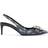 Dolce & Gabbana Denim Patchwork Hælede Pumps Blå