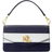 Lauren Ralph Lauren Tayler Women's Striped Crossbody Bag - Blue Stripe