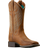 Ariat Round Up Wide Square Toe Western Boot W - Powder Brown