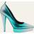 Tom Ford Metallic leather platform pumps multicoloured