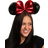 Elope Disney Minnie Sequin Ears Red Costume Headband