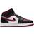 NIKE Air Jordan 1 Mid GS - Black/Noble Red/White