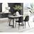 Furniturebox Carson Dining Set 80x120cm 5pcs