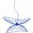 Globen Lighting Ray Blue Pendellampa 70cm