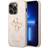 Guess iPhone 15 Pro Skal 4G Logo Rosa