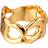 Jane Kønig Butterfly Ring Forgyldt MBR-HS23-G-56