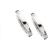 Scrouples Clip Creol Øreringe Karat Hvidguld