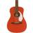 Fender Malibu Player Parlour Electro-Acoustic, Fiesta Red