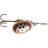 Mepps Aglia 2 4,5 gram Kobber/Copper med sorte prikker