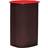 Hübsch Amare låg Large Burgundy/Rød ø17xh26cm Opbevaringsboks