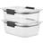 Rubbermaid Brilliance Food Container 2pcs