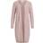 Vila Ril Long Knitted Cardigan - Misty Rose