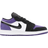 NIKE Air Jordan 1 Low GS - White/Black/Court Purple