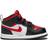 NIKE Air Jordan 1 Mid TD - Black/Fire Red/White