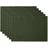 DII Basic Everyday Ribbed Place Mat Green (48.3x33cm)