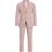 Jack & Jones Franco Slim Fit Suit - Pink/Rose Tan
