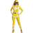 Disguise Women's Yellow Ranger Adult Costume