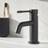 Bristan Mila Basin Tap with Clicker Matt black