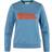 Fjällräven Logo Sweater Women-dawn blue-XXS