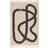 ferm LIVING Lane Rug Hvid, Beige cm