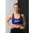 Reebok Lux Vector Racer Bra Bolprp, Female, Tøj, Sports-bh, Løb, Blå