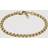 Fossil Armband All Stacked Up Guld JF04561710 Guldfärgad kedjearmband rostfritt stål