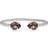 Caroline Svedbom Mini Drop Bracelet Rhodium Greige