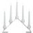 Watt & Veke Luna White Candle Bridge 33cm