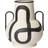 ferm LIVING Trace Off-white Vas 37.5cm