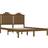 vidaXL Solid Pine Sängram 200x200cm