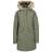 Trespass Women's Bettany DLX Down Parka Jacket - Basil