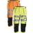 Snickers piratbukser 6138 High-vis, gul/sort, 61386604046