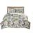 Mi Zone Casual Modern Vibrant Bedspread Multicolour (264.2x228.6cm)