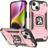 Wozinsky iPhone 15 Plus Ringhållare Mobilskal Rosa