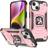 Wozinsky iPhone 15 Ringhållare Mobilskal Rosa