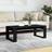 vidaXL 102x50x35 Sofabord