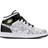 Nike Air Jordan 1 Mid SE GS - White/White/Black/Volt