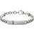 Diesel Stacked Bracelet - Silver