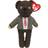 TY Mr Bean Teddy Bear Jacket & Tie 20cm