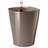 Lechuza Deltini Shiny Taupe Table Self-Watering Planter 18cm H x 14cm W x 14cm D