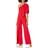 Adrianna Papell One Shoulder Wide Leg Jumpsuit