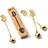 Gadget Master Bitcoin Guldskeer Ske 14.5cm 3stk