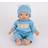 Liniex Tiny Treasures My First Tiny Treasures Doll and Dollhouse Blue 30472
