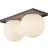 Antidark PALLA DOBBELT C2135 TITANIUM Loftplafond