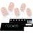 Nooves Peach Galettes Premium Luxe Lámina Metallic 20
