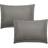 Highams Charcoal, 2 2 Housewife Pillow Case Black