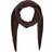 Neo Noir Misty Knit Scarf - Dark Brown